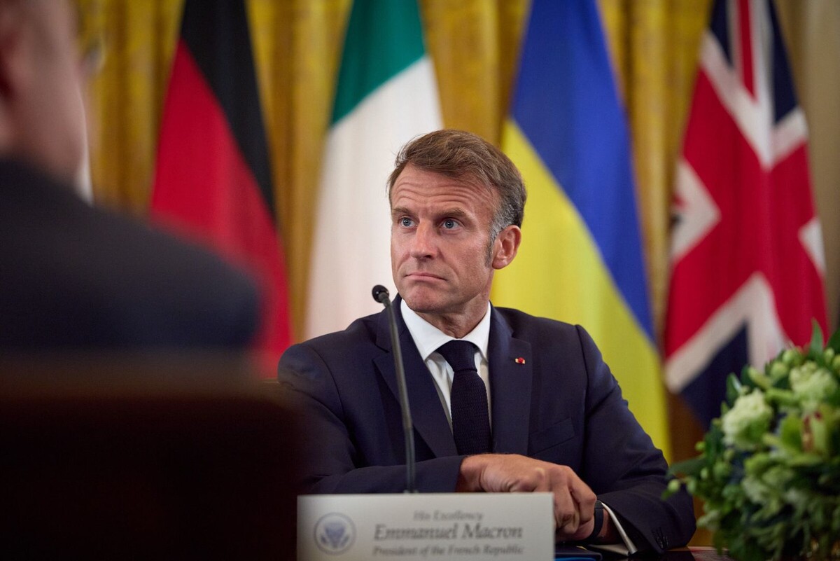    Президент Франции Эммануэль Макрон / Источник: © Presidential Office of Ukraine|Global Look Press