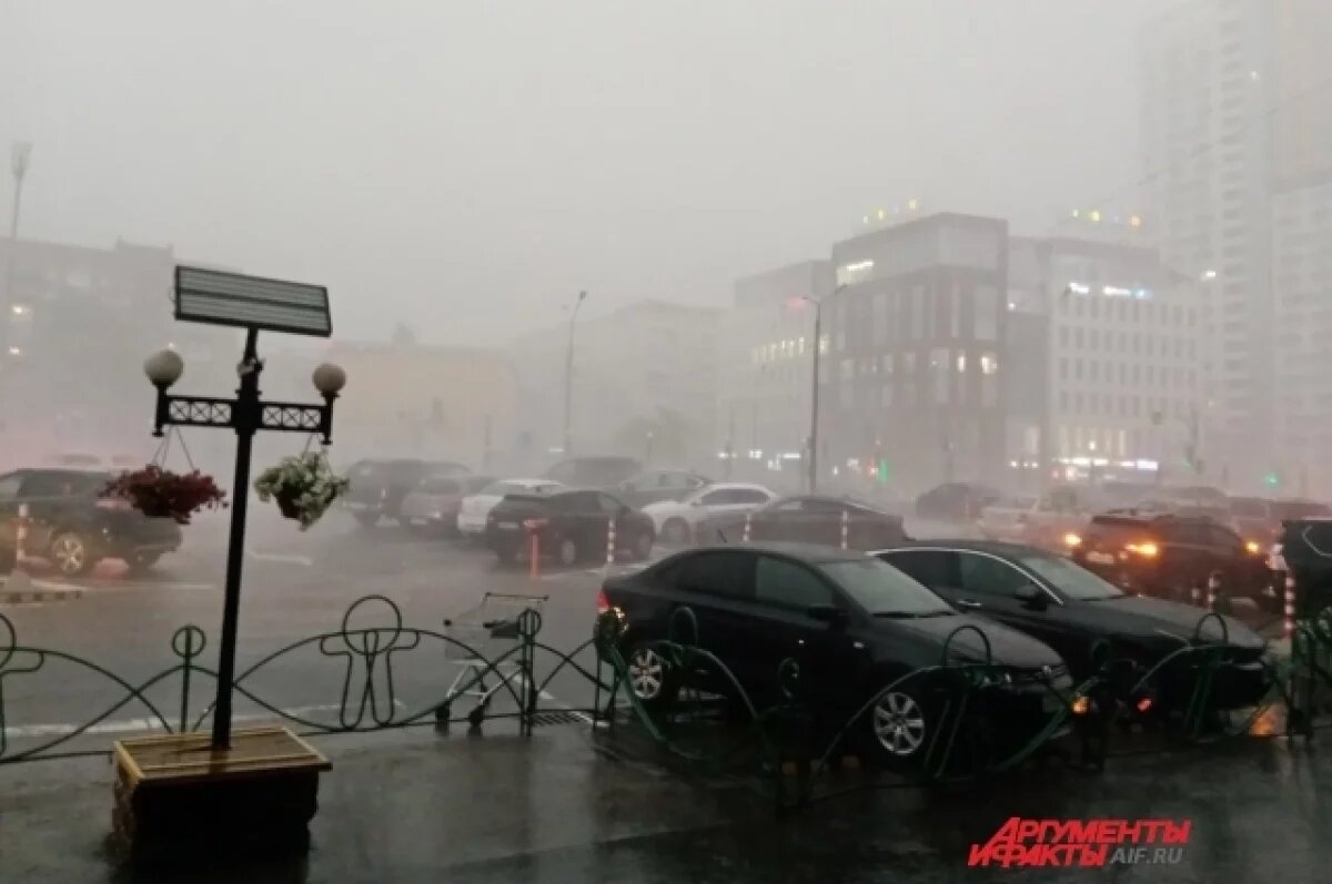    В Пермском крае объявлено штормовое предупреждение из-за ливней и града