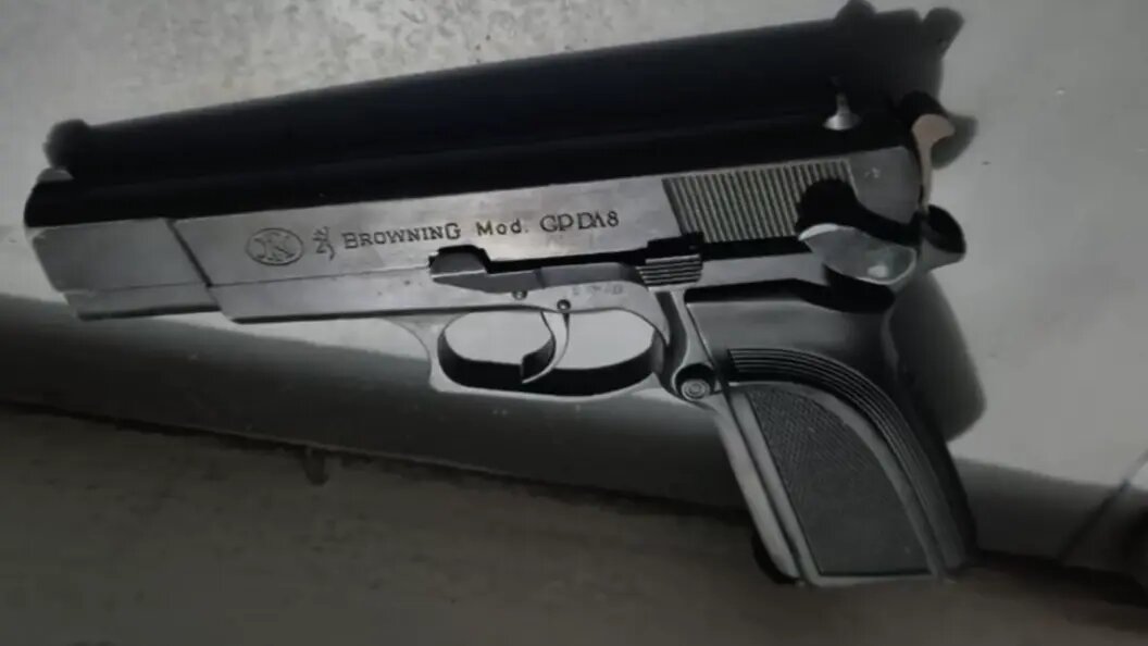    Изъятый "Браунинг". Фото: ГУ МВД России по Челябинской области.