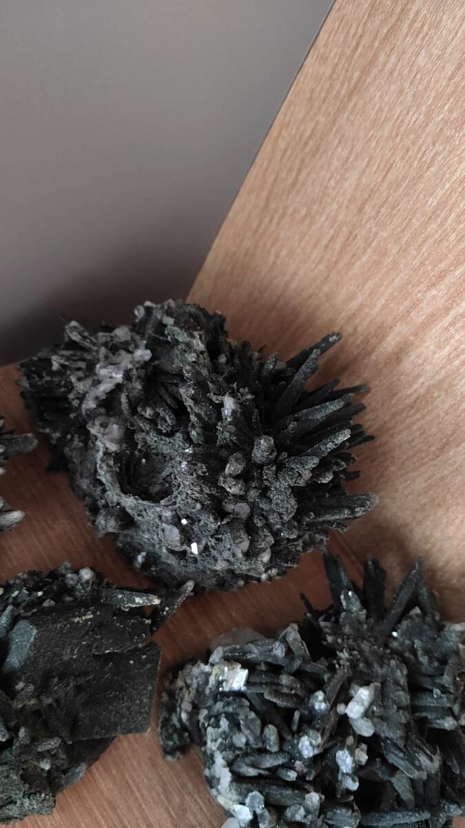 Кварц в шамозите.