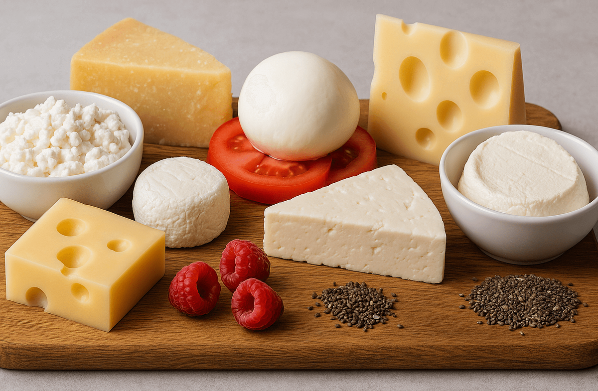    Если вы пытаетесь избавиться от жира на животе и стремитесь улучшить своё самочувствие, то эти 7 сыров никак не помешают вашим целям.