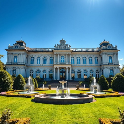 Дворец в стиле петровского барокко