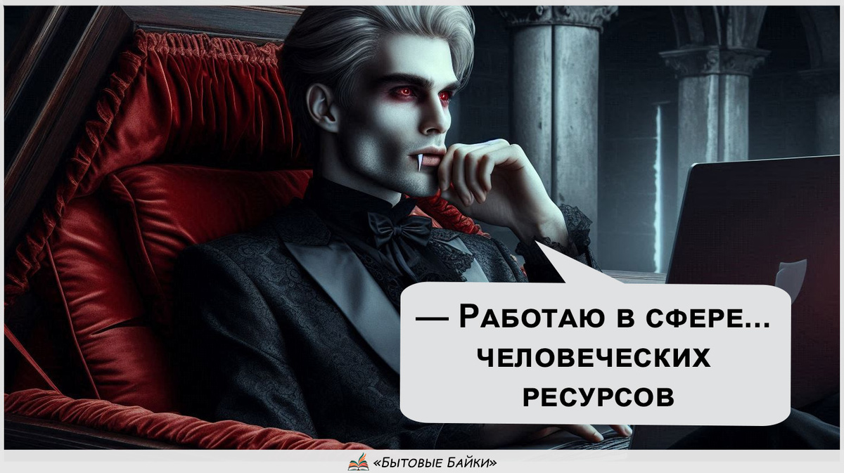 Почему наш лучший сотрудник спит в гробу - Рассказ