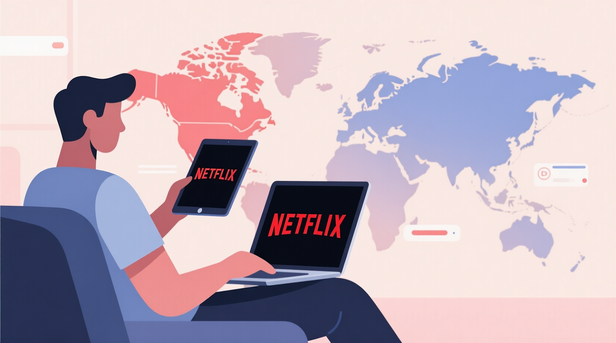 Netflix доступен в России при использовании проверенных методов оплаты.
