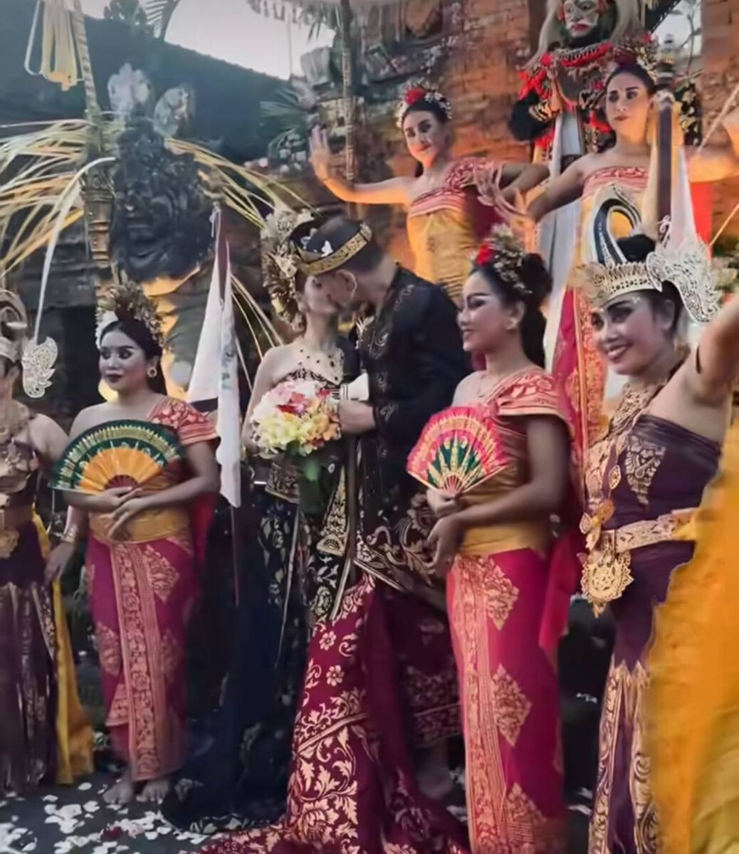 Балийская свадьба Екатерины Шпицы и Руслана Панова. Фото: соцсети