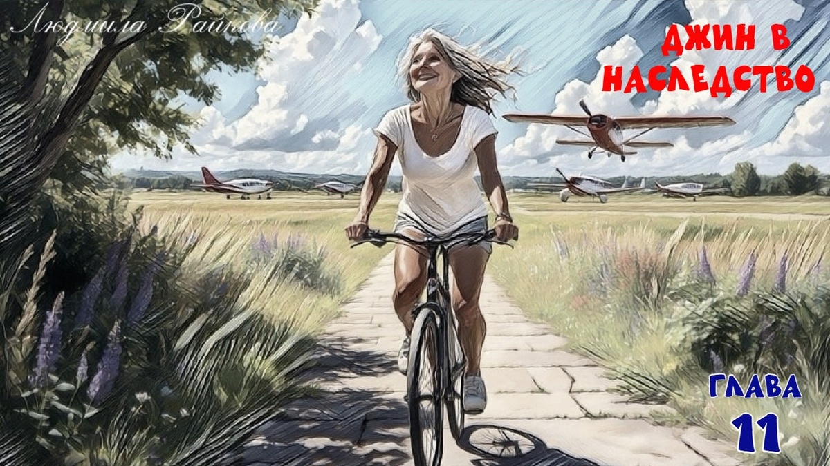 Педали крутились с трудом, на её спортивном велосипеде предусмотрено переключение скоростей, но об этом надо было как минимум знать, а как максимум освоить их переключение на ходу..