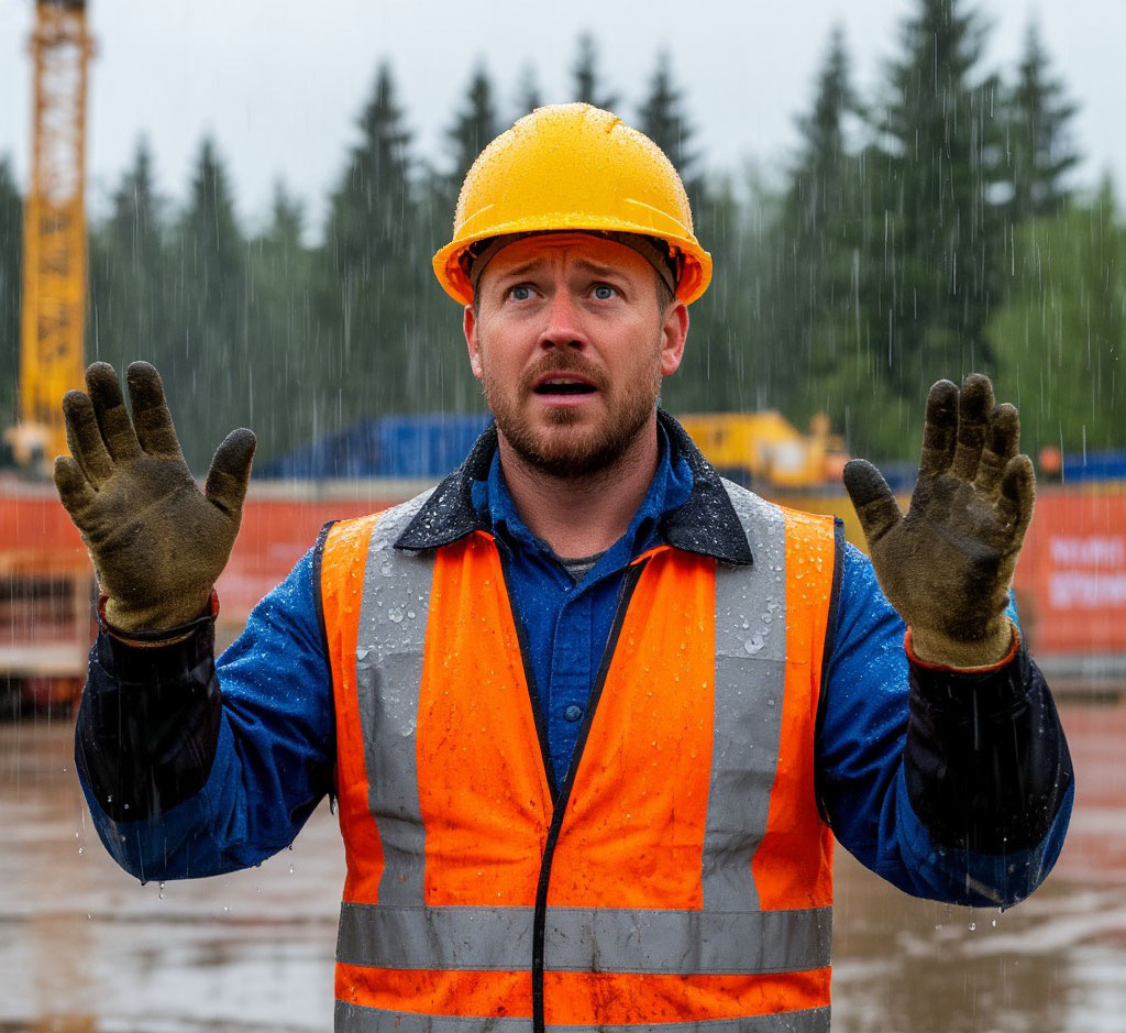Погода может подпортить график стройки