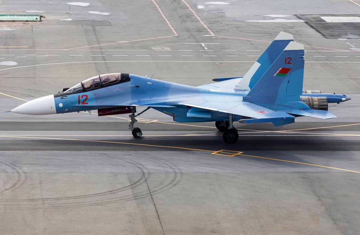 Су-30СМ2 ВВС Белоруссии. Источник фото belta.by