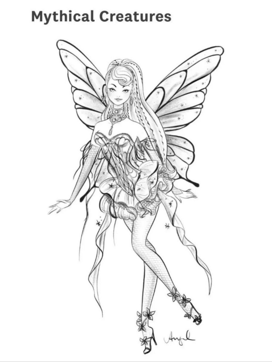 Barbie Fan Vote 2025 - фея, что-то из Марипосы и кабаре одновременно) 