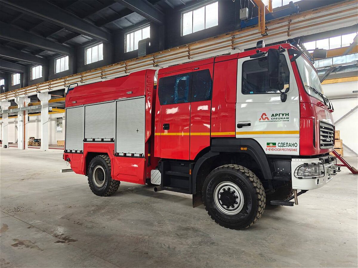   Продукция «Аргунспецмаш» на шасси МАЗ