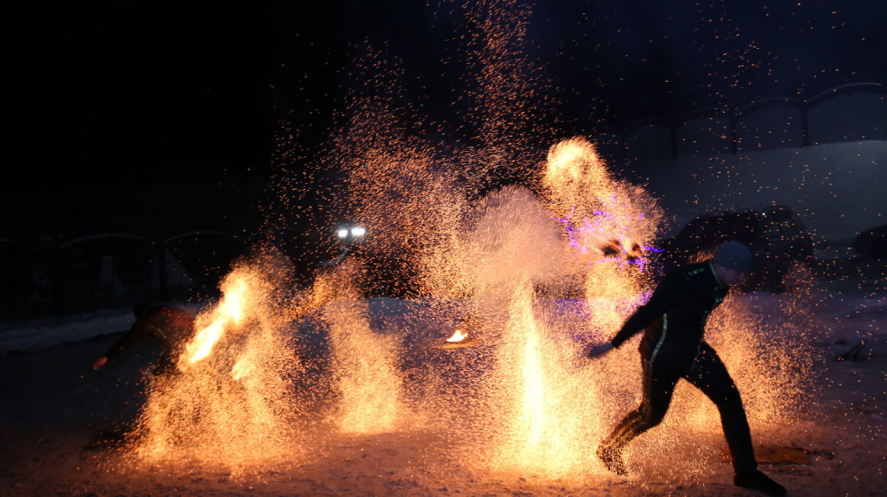    Опасное искусство фаер-шоу