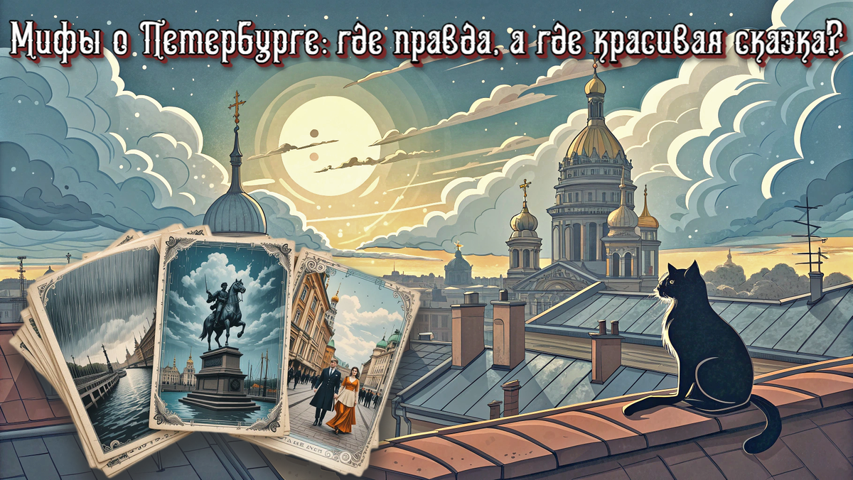 Настоящий Петербург: дождь, мосты, шаверма и призраки — где правда, а где вымыслы? 9 мифов о Северной столице в которые верят даже местные