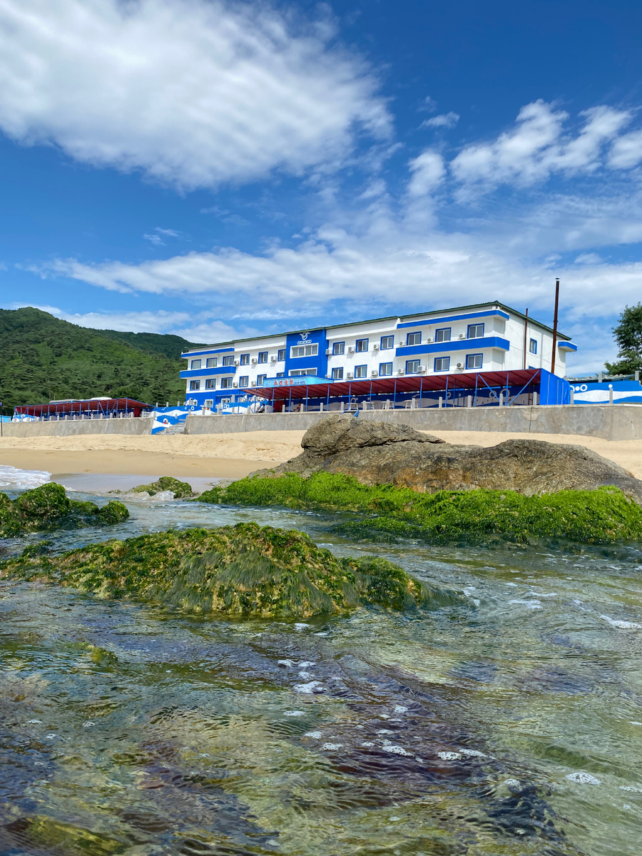 Отель , пляж