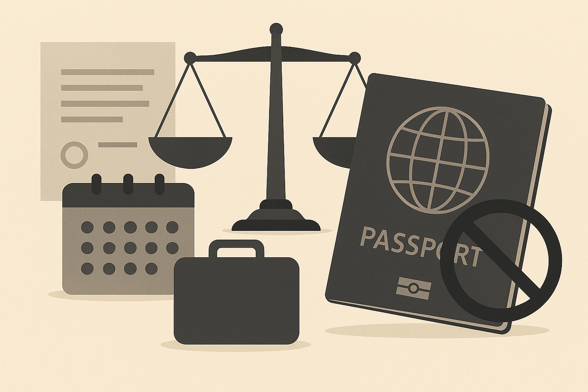 Порядок прекращения действия подписки о невыезде для подозреваемого