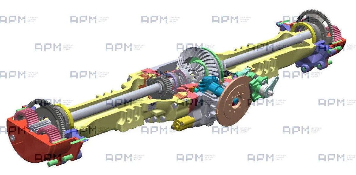   Новый мост в разрезе