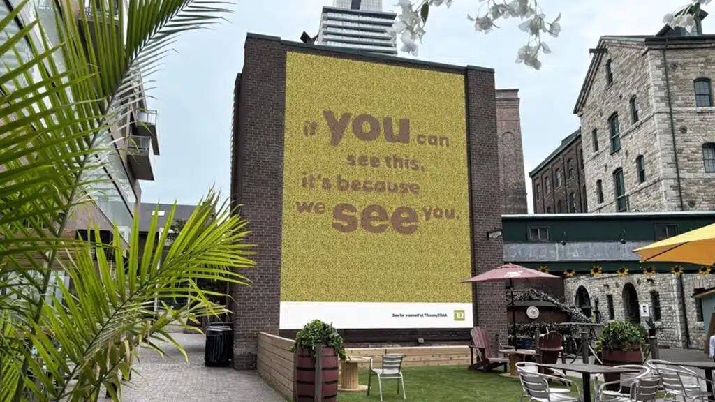 TD Bank представил инклюзивную кампанию для дальтоников