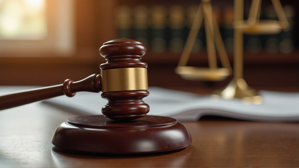    Молоток судьи, приговор. Источник: сгенерировано нейросетью