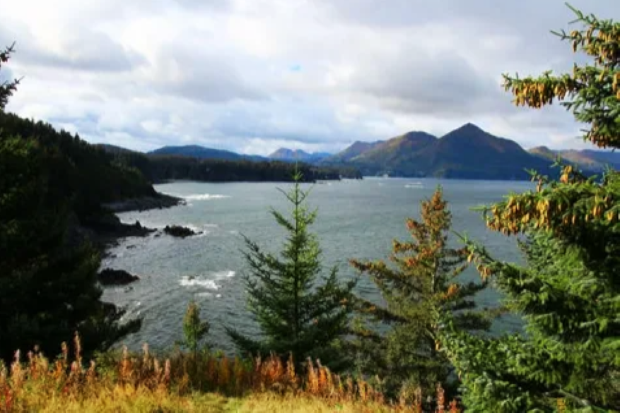 Остров Кадьяк у берегов Аляски