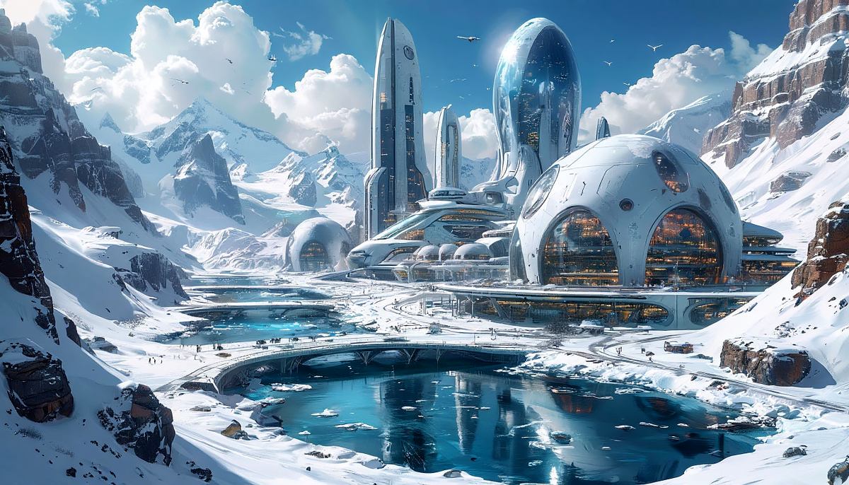 В Антарктиде располагается его резиденция?