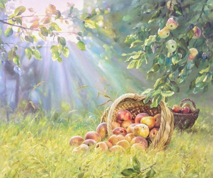 Овсейко Николай. Яблоки. Изображение из открытых источников.