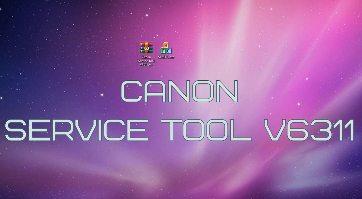 Canon Service Tool V6310