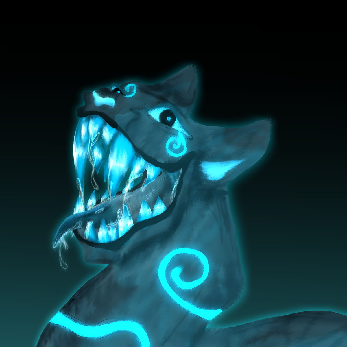 New Art by Magic Cat: Wild magic cat