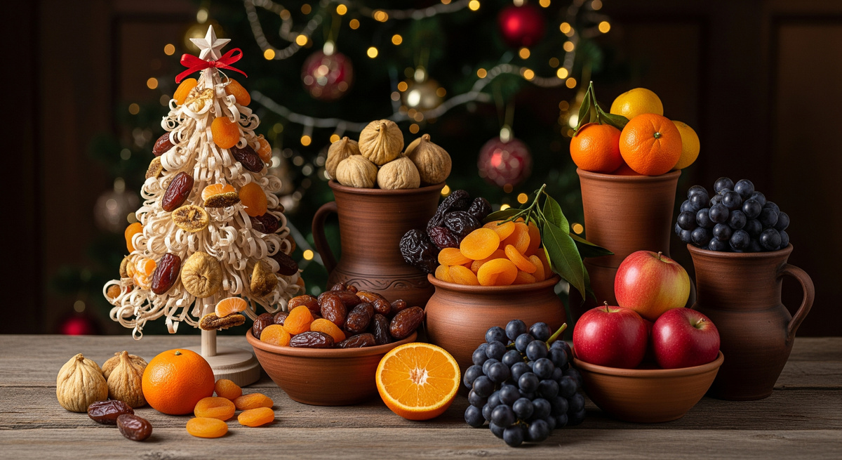 Одним из самых узнаваемых символов грузинского Нового года является чичилаки - уникальное новогоднее деревце, изготовленное из ореховой ветки. Его создают, аккуратно снимая тонкие полоски древесины (стружку) с верхней части ветки, чтобы образовался пучок кудрявых "волос".