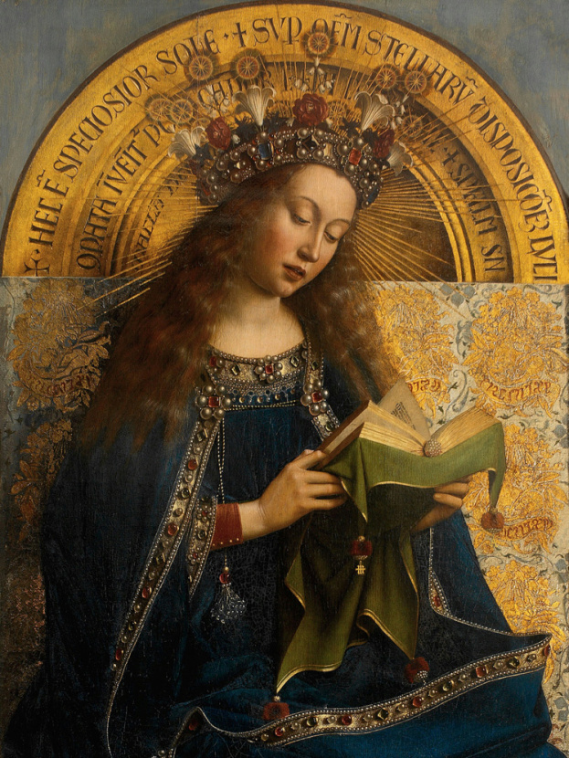 Фрагмент Гентского алтаря. Артикул на сайте ananasposter.ru: 143382