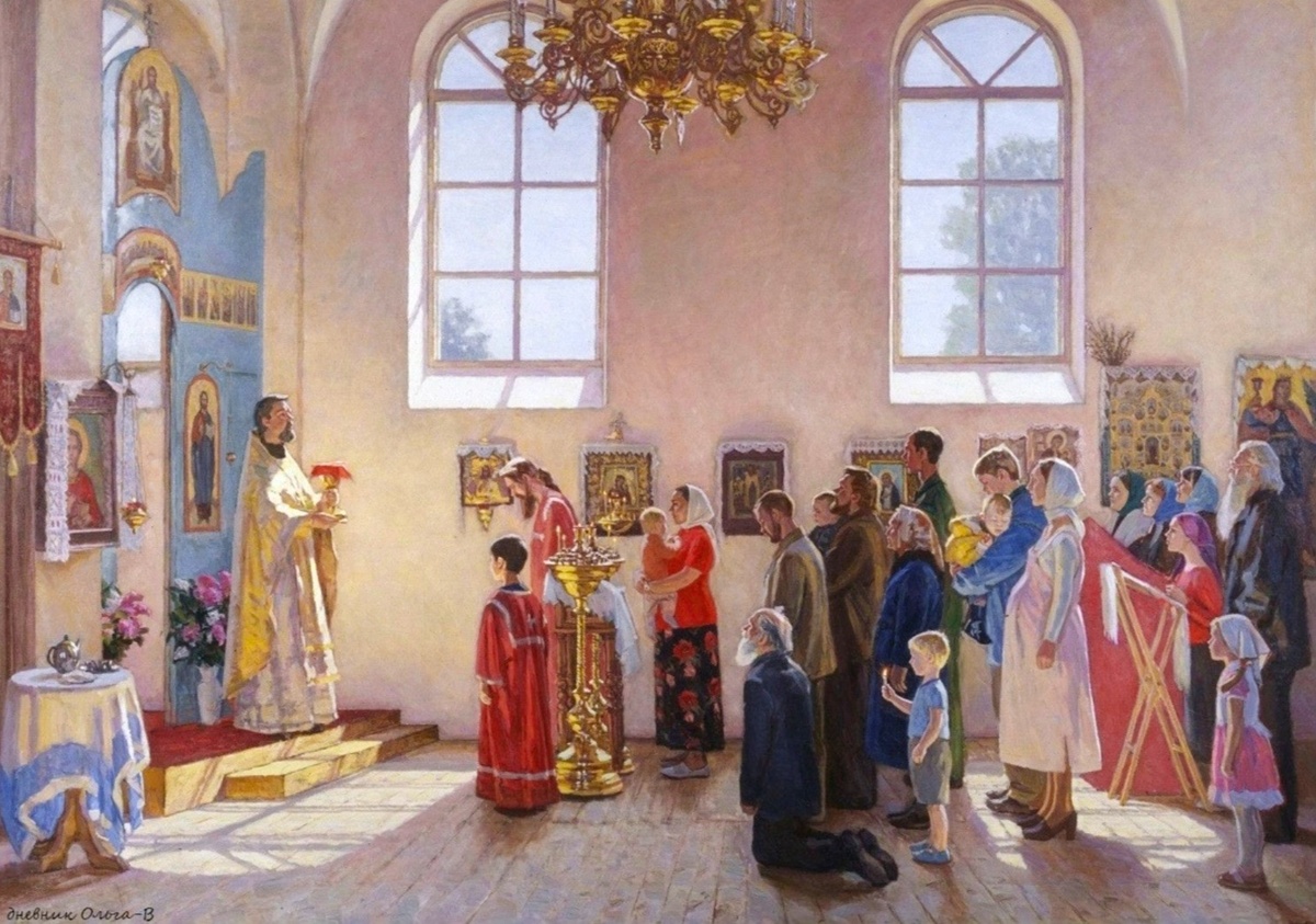 Картина «Верую...» (2006 г.). Художник Егор Зайцев.