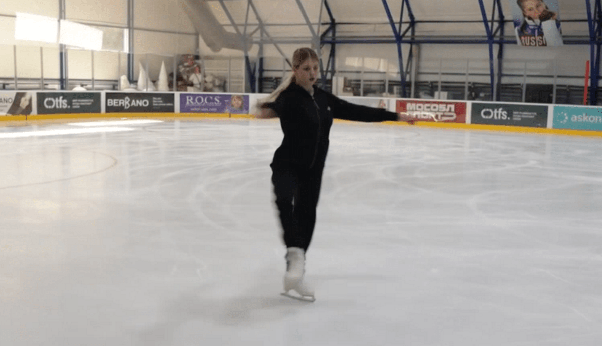     Скриншот с видео. Ист. — соцсети А. Трусовой Фотография взята из открытых источников.