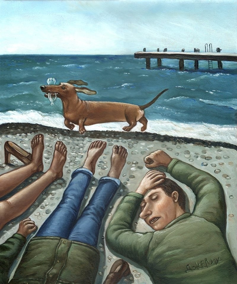 художник Анжела Джерих