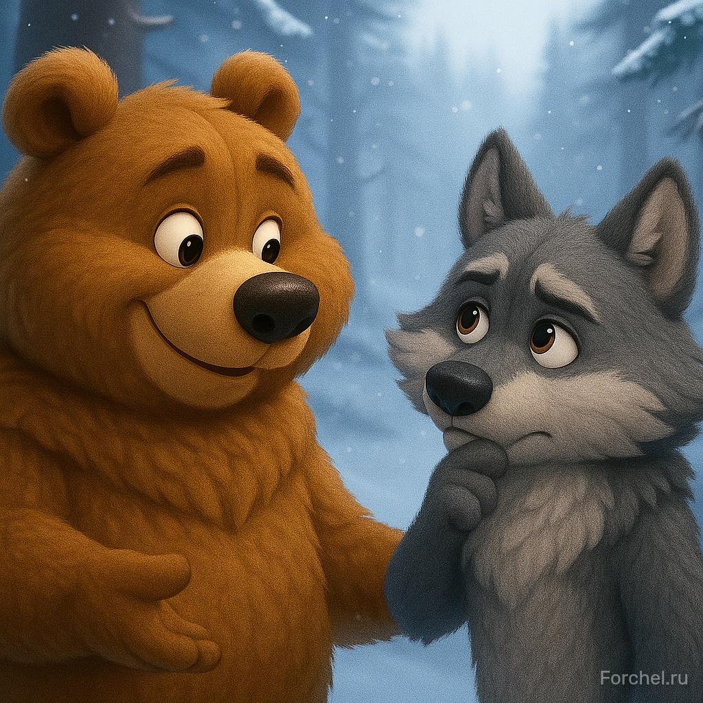 Мишутка Серый волк