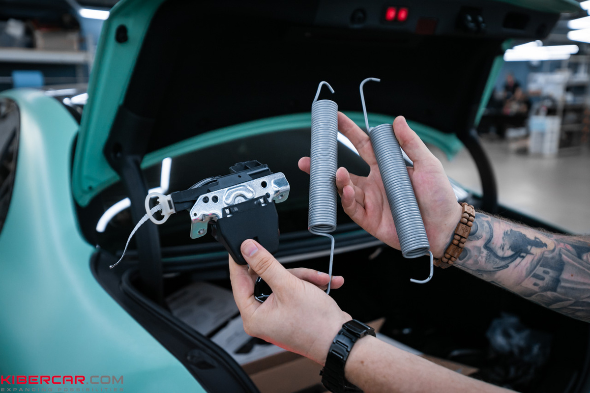 
Прежние пружины и замок