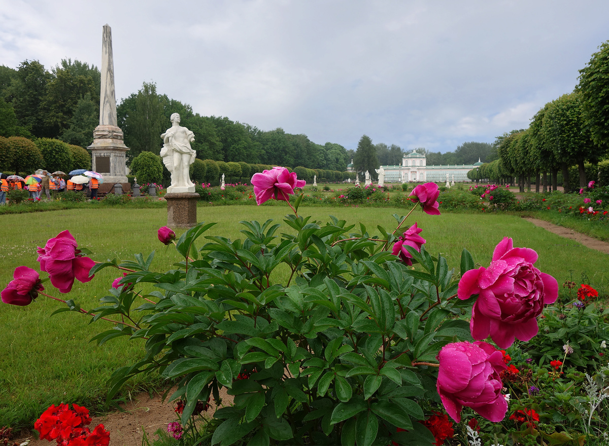 Музей‑заповедник Кусково, бывшая усадьба графов Шереметевых. Москва.