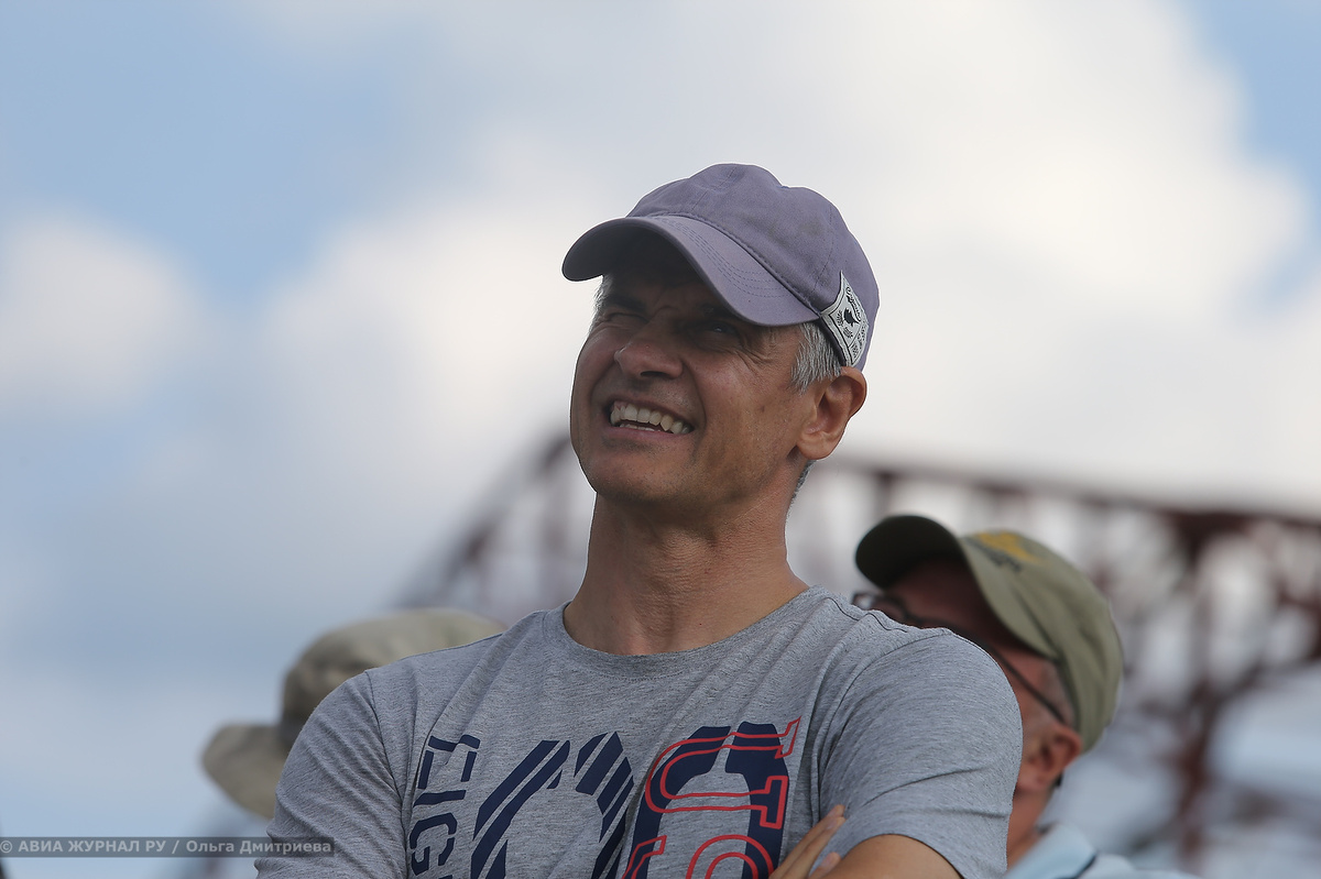 Владимир Якушев, аэродром Большое Грызлово, Фото Ольга Дмитриева