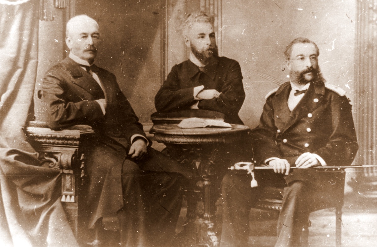 Анатолий Львович Пушкин, племянник поэта А.С. Пушкина, в 1899 году начальник 2-го участка Лукояновского уезда Нижегородской губернии, куда входило и село Кемля.