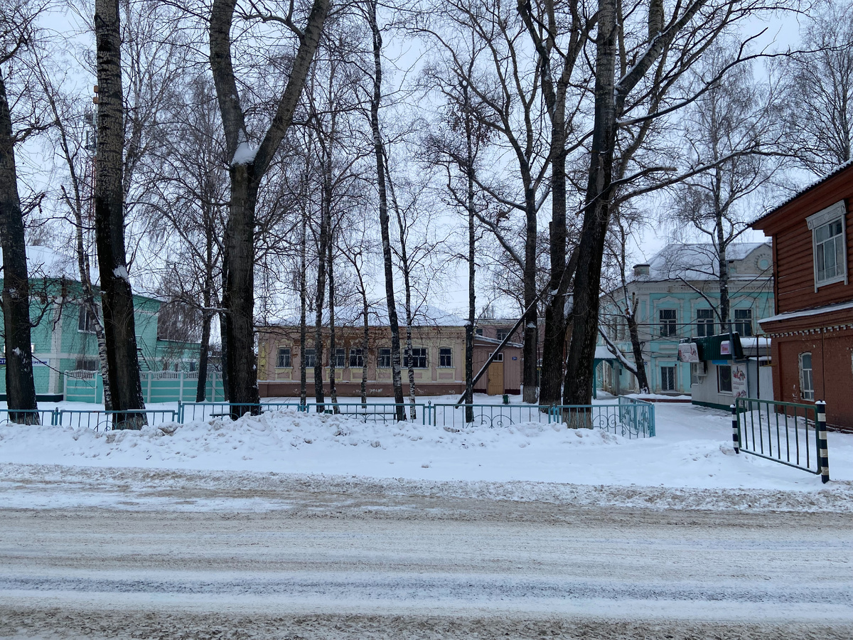 Так здание выглядело в конце 2020 года