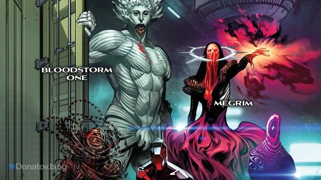    Внешний вид Bloodstorm One в комикс-вселенной Marvel