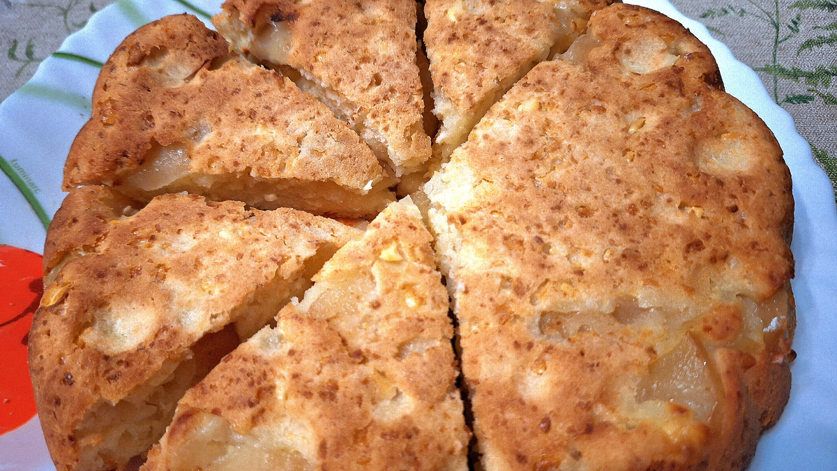 Фото автора. Шарлотка по-новому