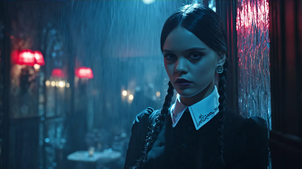 В мире, где уют измеряется пастельными тонами и подушками с вышивкой «Love», комната в стиле Уэнсдэй — акт сопротивления.