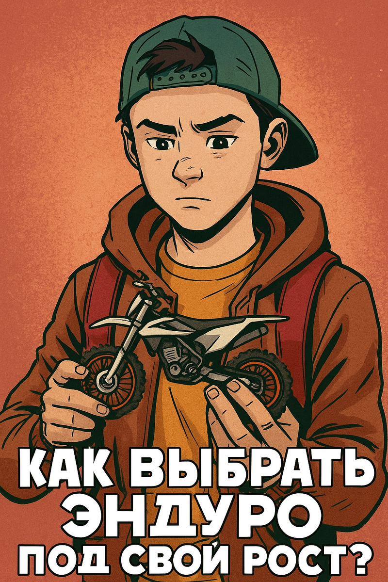 Как выбрать эндуро-мотоцикл под свой рост