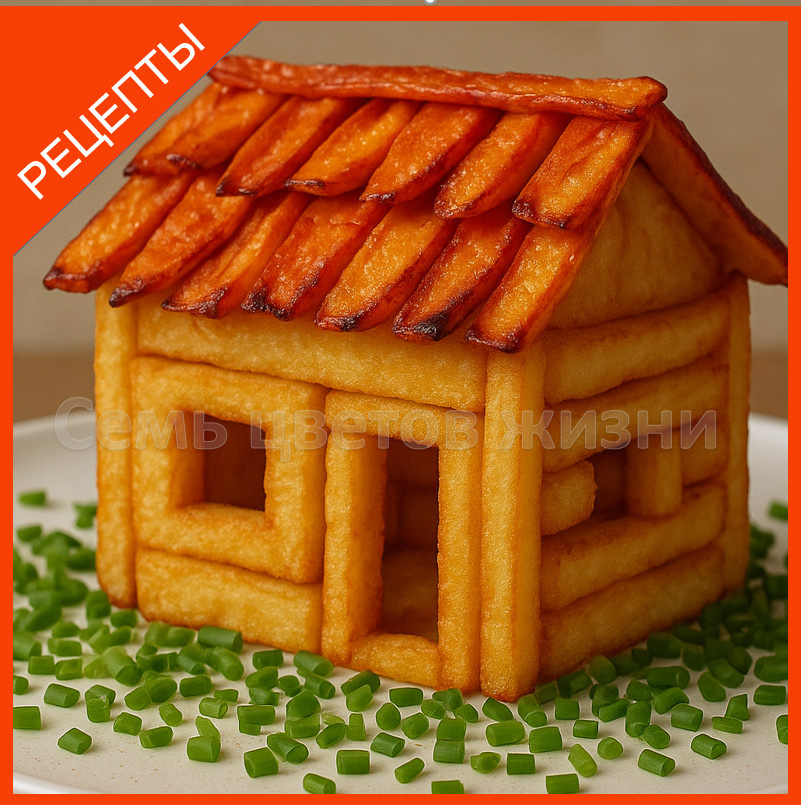 Золотистый жаренный картофель