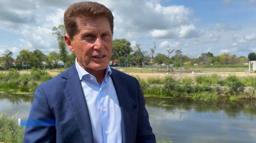 Глава Приморья Олег Кожемяко в Спасске-Дальнем