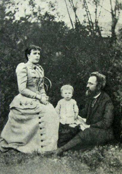 Серёжа Прокофьев с родителями. Фото: wqxr.org