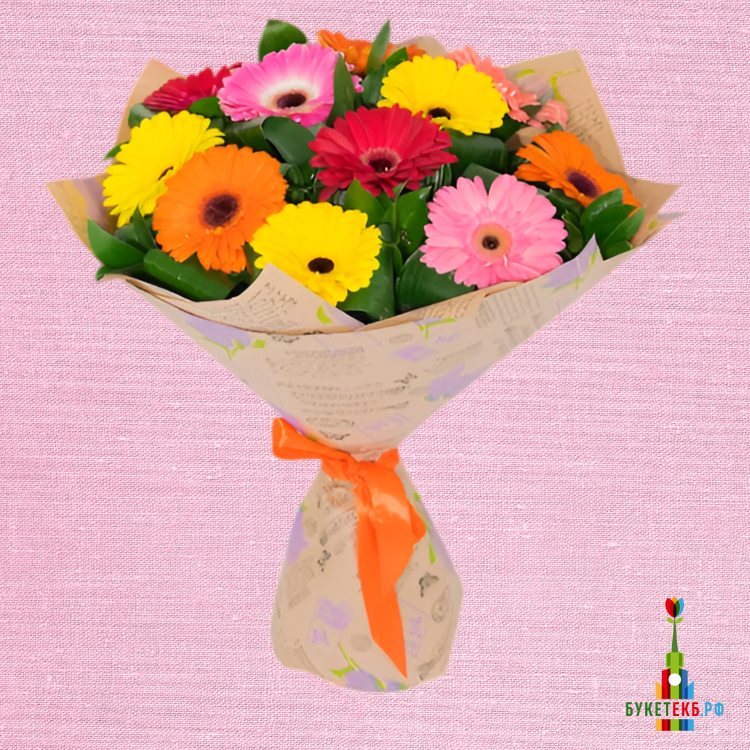 Букет гербер Веселая полянка https://buketekb.ru/product/veselaya-polyanka