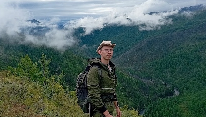 Магистрант ГГФ ТГУ Никита Кравчук
Фото предоставил Никита Кравчук