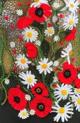 Фото из интернета. Это не моя работа, но очень близко к тому, что выполнила на заказ.