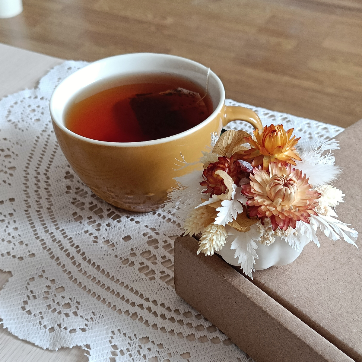 Сразу повеяло осенью и уютом. 