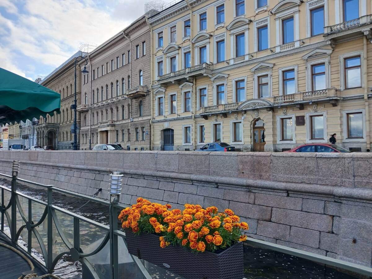 Дворцовая набережная.