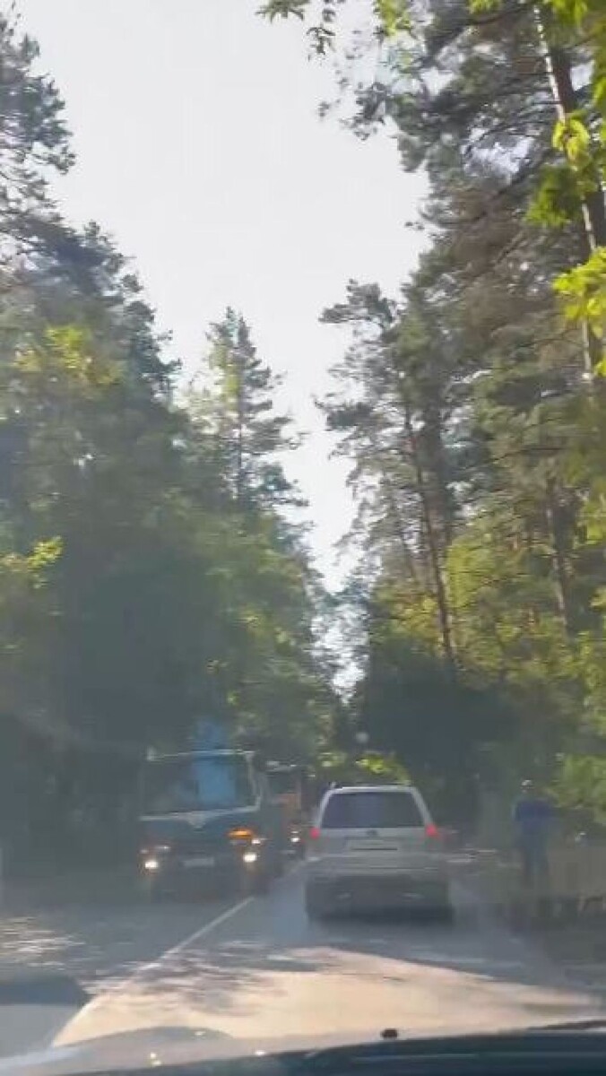    Авария на Лесном тракте в Барнауле. Источник: Екатерина Колосова / предоставлено "Толку"